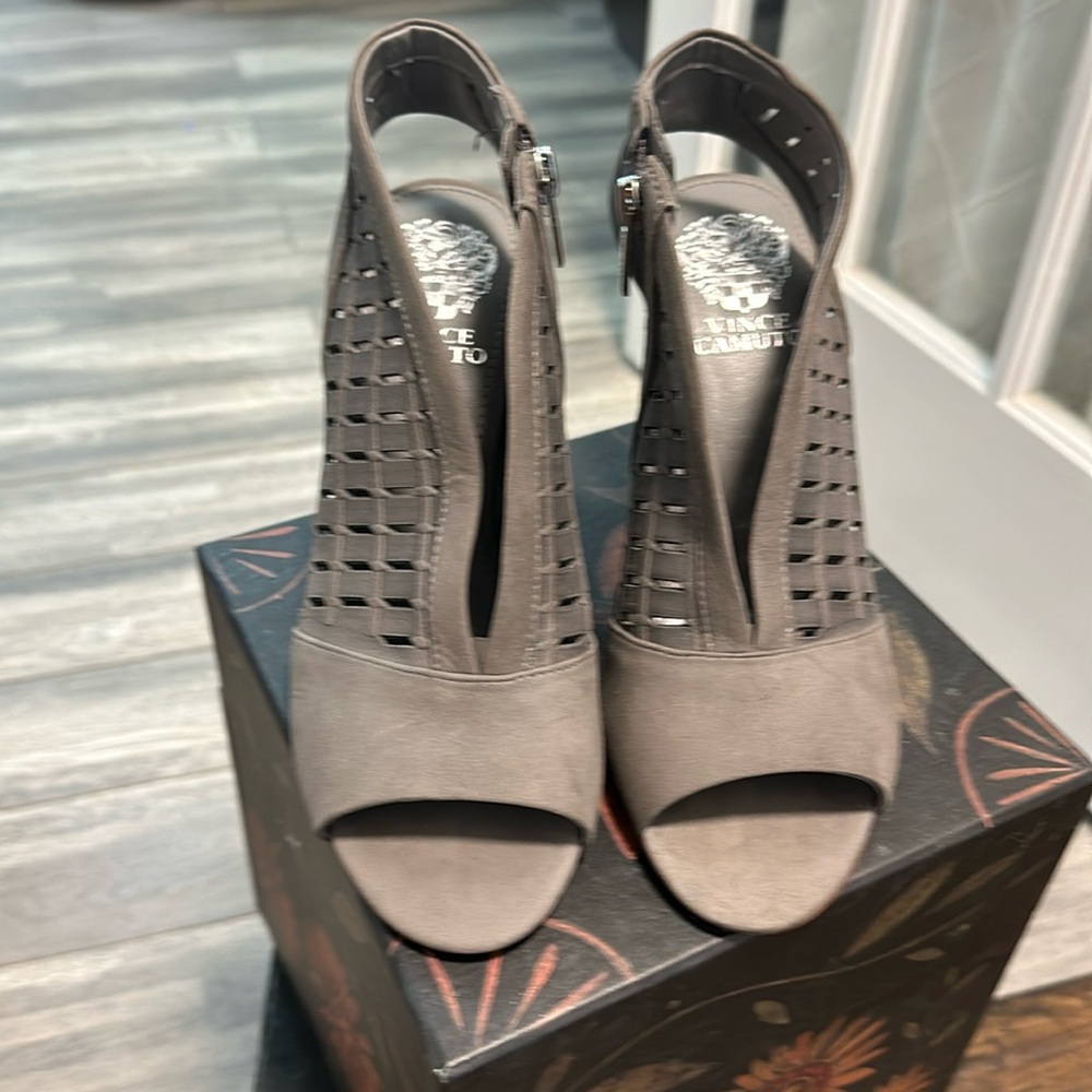 Vince Camuto Open Toe Heels